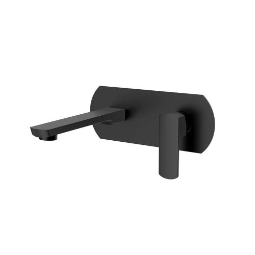 Смеситель для раковины Vincea Next VBFW-1N1MB встраиваемый в стену черный - фото 3