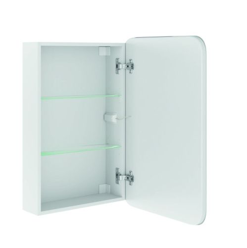 Зеркало-шкаф Corozo Алабама SD-00001389 50х80 подвесной цвет белый - фото 4