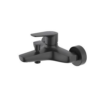 Смеситель для ванны Aquatek БЕТТА AQ1140MB настенный черный