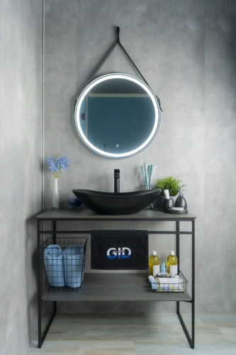 Раковина керамическая Gid Lago 53337 60х40 накладная цвет черный без отверстий под смеситель - фото 5