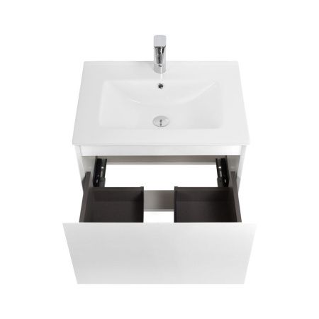 Тумба под раковину Art&Max Latina AM-Latina-600-1C-SO-BM 60х50 подвесная цвет белый