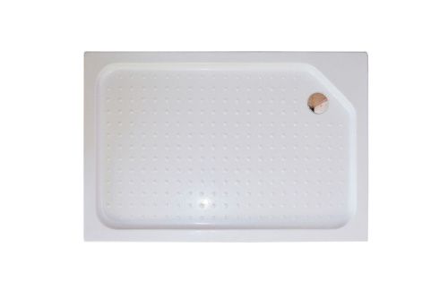 Душевой уголок Royal Bath HP RB8120HP-C-R 120х80 стекло матовое профиль белый с поддоном - фото 3