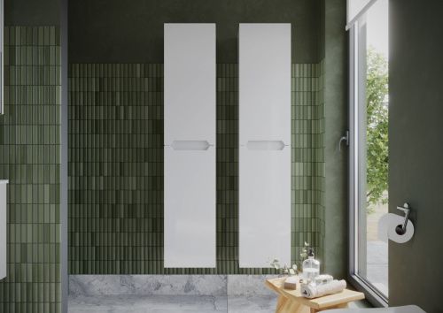 Шкаф-пенал Sancos Norma 2.0 PNR2.035W 40х170 подвесной цвет белый - фото 3