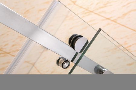 Душевой уголок Royal Bath RB9012B RB9012B-R 120х90 стекло прозрачное профиль хром без поддона