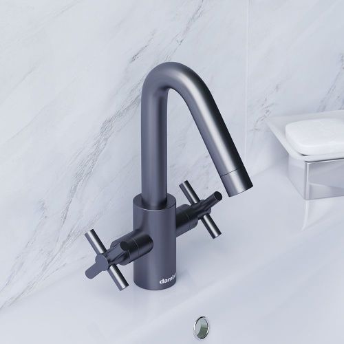 Смеситель Damixa Neo Classic 270210000 на раковину графит