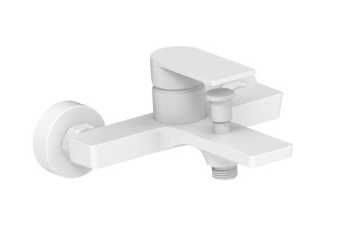 Смеситель для душа AQG Alpha 01ALP400BL настенный белый