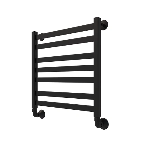 Полотенцесушитель водяной Veconi Vero-B V6050B-B 50х60 черный