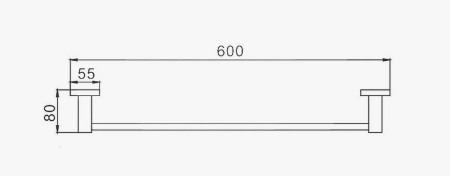 Полотенцедержатель D-Lin D251222-2