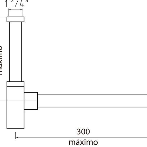 Сифон Clever XTREME 96173 хром - фото 2