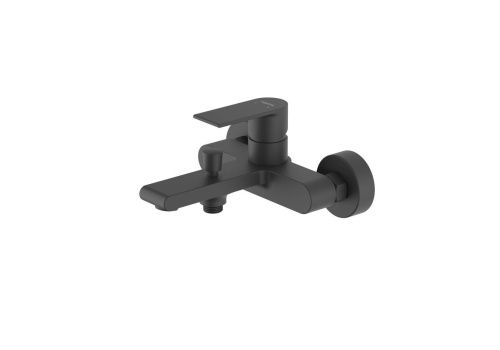 Смеситель для ванны Aquatek ЛИРА AQ1440MB настенный черный - фото 2