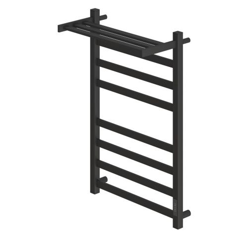 Полотенцесушитель электрический Point Меркурий PN83858PB 55х80 черный - фото 4