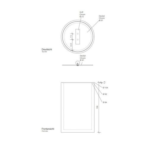 Контейнер Decor Walther Stone 971455 - фото 2