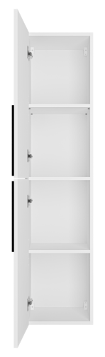 Шкаф-пенал Misty Ненси П-Нен-05035-01 40х150 подвесной цвет белый - фото 3