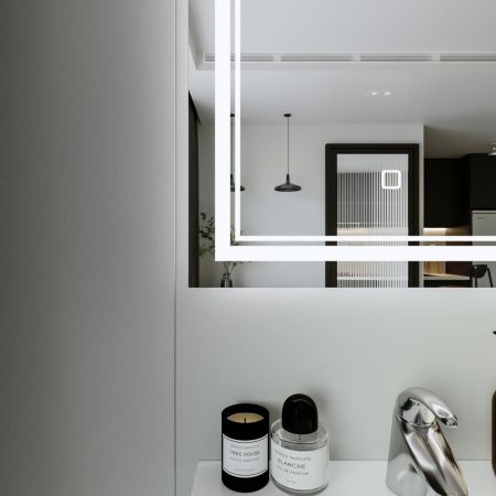 Зеркало с подсветкой Бриклаер Эстель 4627125414299 60х80 подвесное