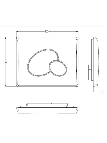 Клавиша смыва механическая WeltWasser WW INS 10000005950 цвет хром - фото 2