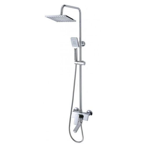 Душевая стойка Savol S-600708-1 настенная цвет хром - фото 2