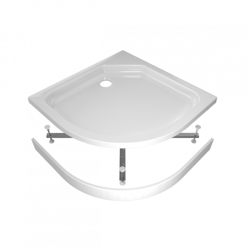 Душевой поддон акриловый Тритон Щ0000038720 80х80 белый с каркасом - фото 4