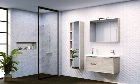 Тумба под раковину Roca Etna 7857302445 100х40 подвесная цвет коричневый