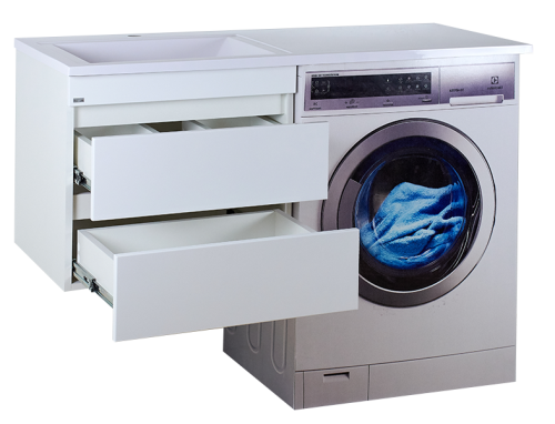 Тумба под раковину Misty Фостер Э-Фос01055-012Я 60х50 подвесная цвет белый - фото 5