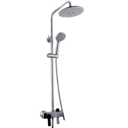 Душевая стойка Fashun A2454 настенная цвет хром