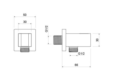 Шланговое подсоединение Aquatek AQ2463MB