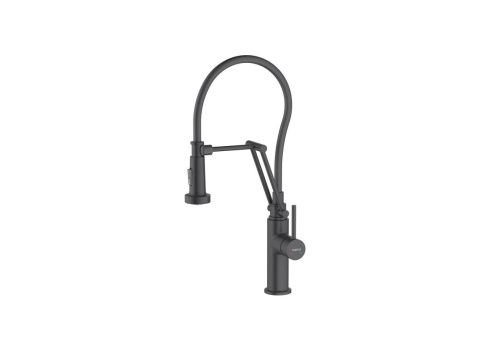 Смеситель для кухни Aquatek ЕВРОПА AQ1388MB на мойку черный - фото 2