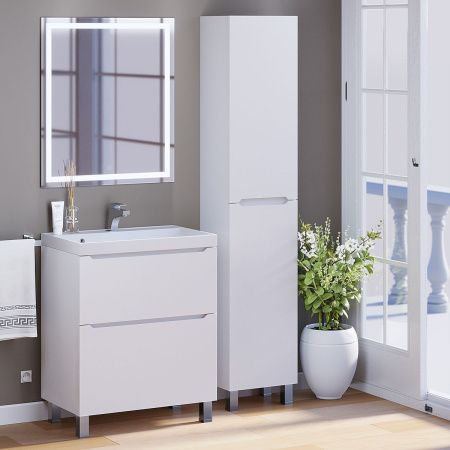 Тумба под раковину Uperwood Tanos 291120330 70х50 напольная цвет белый