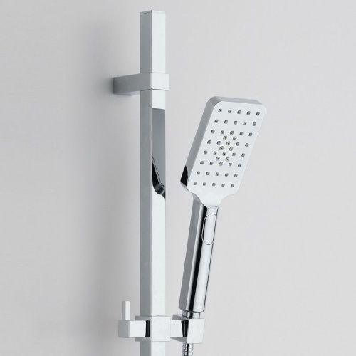 Душевой гарнитур Bond Cube B03-8700 настенный хром глянцевый - фото 3