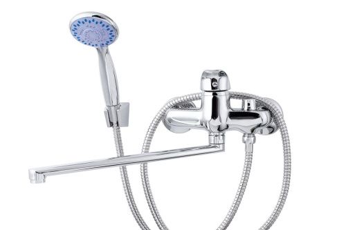 Cмеситель для ванны и душа TSARSBERG TSB-942-1202 настенный хром - фото 2