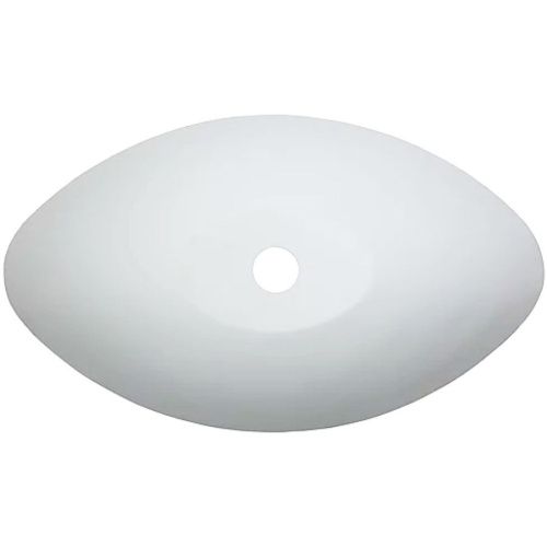 Раковина из искусственного камня MonteBianco Gondola Tre 13043 60х40 накладная цвет белый без отверстий под смеситель - фото 2