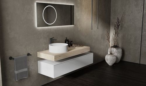 Столешница Jorno MODULARE Mdlr.06.120/T/JR 120х50 цвет коричневый - фото 3