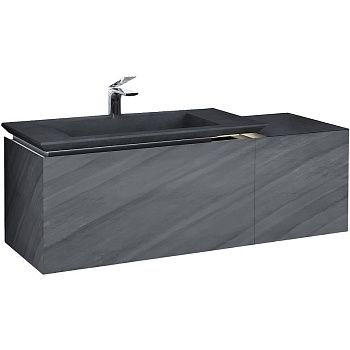 Тумба под раковину Jorno INCLINE Inc.01.140/P/Bet/JR 50х50 подвесная цвет серый