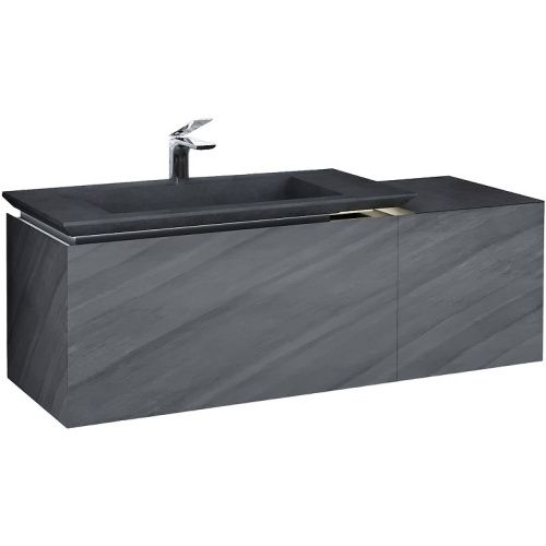 Тумба под раковину Jorno INCLINE Inc.01.140/P/Bet/JR 50х50 подвесная цвет серый