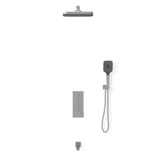 Душевая система Vincea VSFW-433T1CH встраиваемая в стену цвет хром с термостатом - фото 3