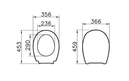 Крышка сиденье Vitra Universal 84-003-019