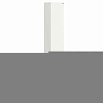 Шкаф-пенал Onika Коралл 403037 30х190 напольный цвет белый