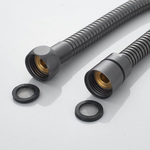 Душевая стойка Raffine F3699T настенная цвет оружейная сталь - фото 5