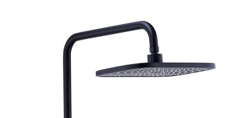 Душевая стойка BOCH MANN VETTORRE B TS BM9651 настенная цвет черный с термостатом - фото 4