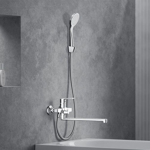 Смеситель для ванны и душа Damixa Eclipse 2.0 489500000 настенный хром - фото 3