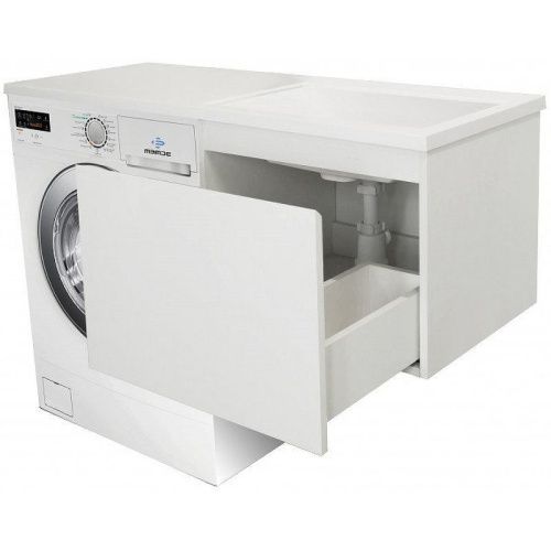 Тумба с раковиной Эстет Dallas Luxe 110 ФР-00002024 40х50 подвесная цвет белый - фото 3