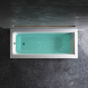 Ванна акриловая Am.Pm Gem W90A-170-075W-A 170х75 пристенная прямоугольная без каркаса