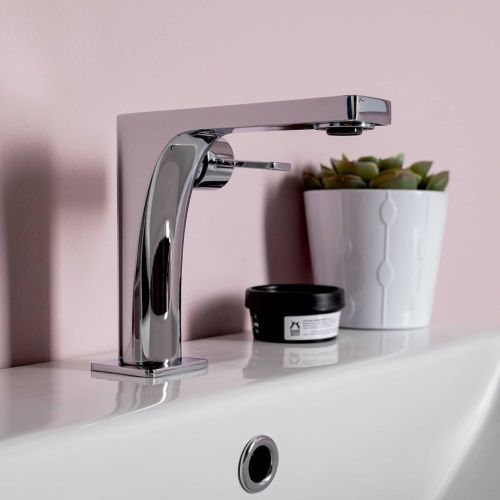 Смеситель Paffoni Rock RO071CR на раковину хром - фото 3