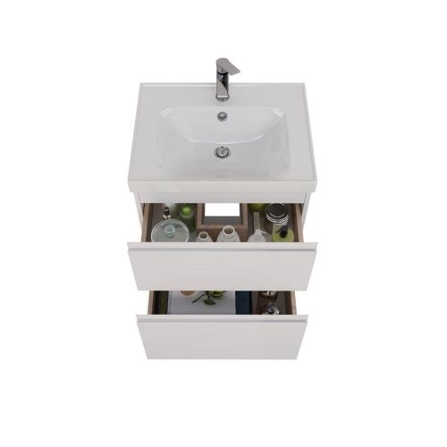 Тумба под раковину LeMark Veon LM01V60T 60х40 напольная цвет белый - фото 3