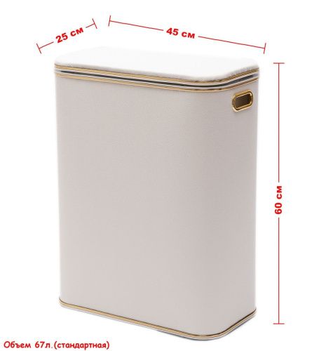 Корзина для белья Geralis KHWG-B - фото 4