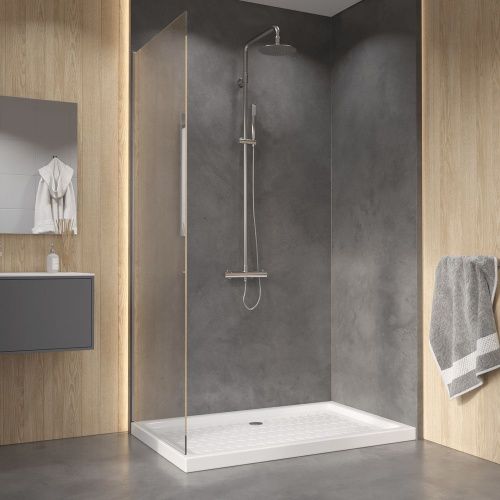 Душевой поддон керамический RGW CER 19170370-01 100х70 белый - фото 3