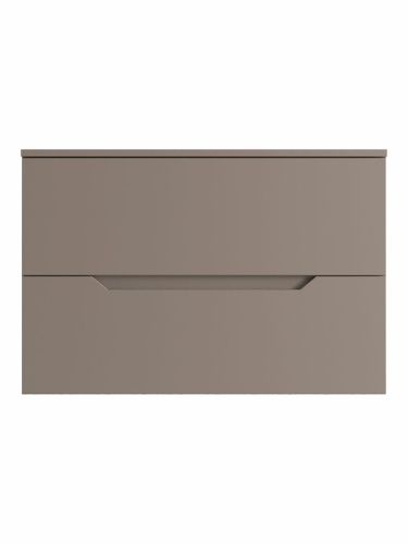 Тумба под раковину Orange Line Li-80TuLMDF 80х50 подвесная цвет серый