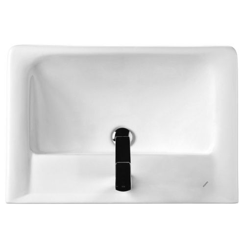 Раковина из сантехнического фарфора Santek Тигода WH302083 70х50 накладная цвет белый - фото 3