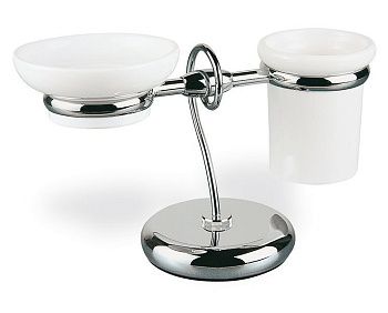 Стакан + мыльница Stil Haus Idra I15(08-BI)