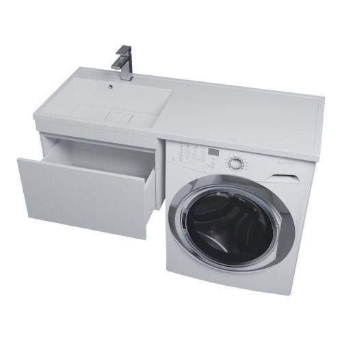 Тумба с раковиной Uperwood Magenta 51930205153 120х50 цвет белый - фото 2