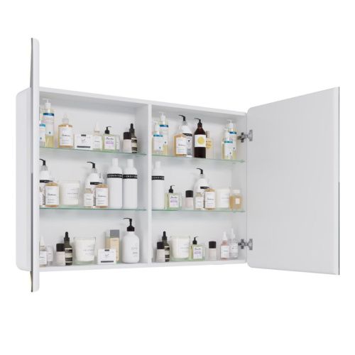 Зеркало-шкаф LeMark Element LM120ZS-E 120х80 подвесной - фото 4